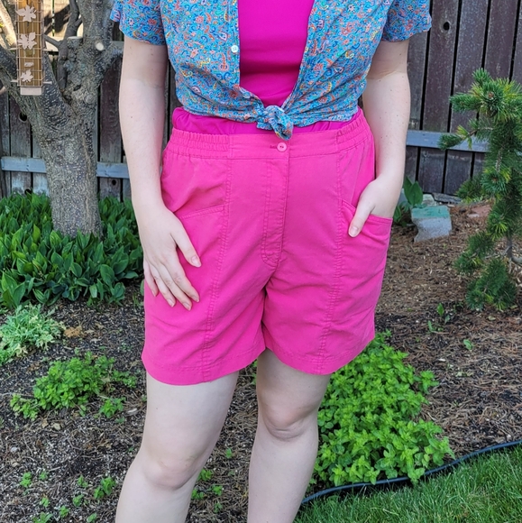 Vintage 80s pink mom shorts - Picture 11 of 11